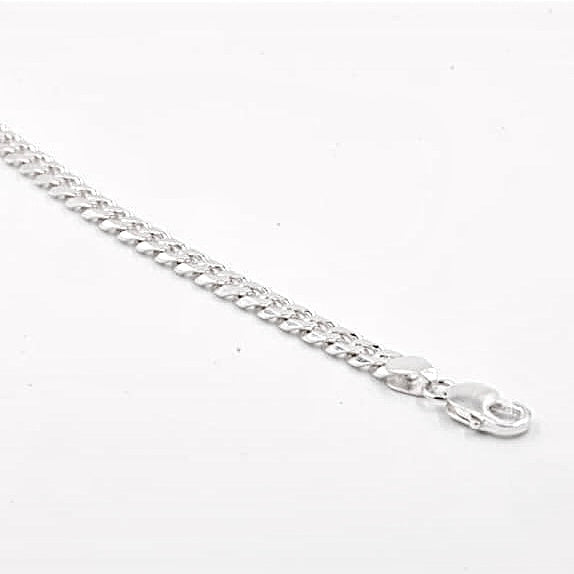 Classic Silver Cuban Link Bracelet