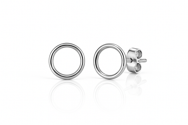 Minimalist Circle Stud