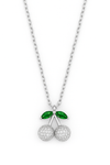 Cherry Spark Necklace | 925 Sterling Silver