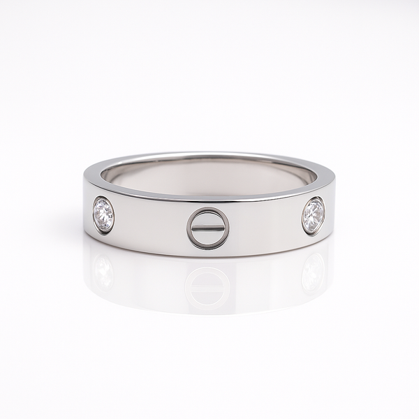 Timeless Cartier-Inspired Diamond Band