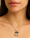 Cherry Spark Necklace | 925 Sterling Silver