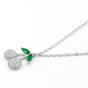 Cherry Spark Necklace | 925 Sterling Silver