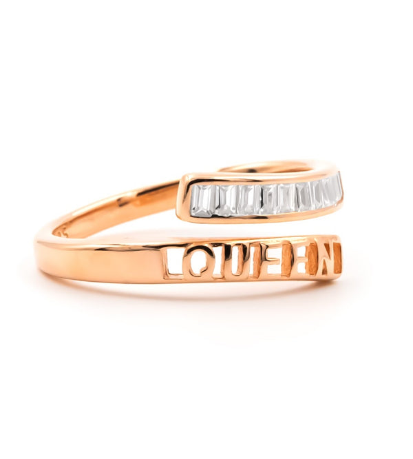 Majesty Baguette Queen Ring