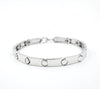 Mirror Finish Silver Gents Bracelet