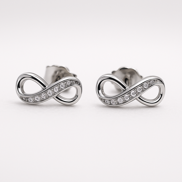 Infinity Symbol Stud