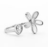 Floral Elegance MOP Ring