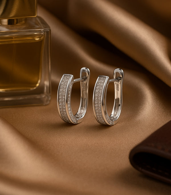ElegantElongated Huggie Earring