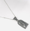 Ayodhya Ram Ji Pendant with Box Chain – 925 Sterling Silver