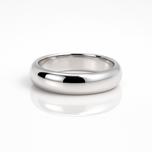 Half Round Band Ring