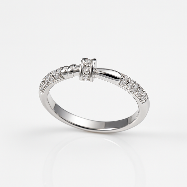 Sparkling Nail Hammer Ring