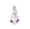 Divine Ganesh Ji Pendant with Silver Chain