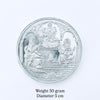 20g -50g-Pure Silver Coin – Lakshmiji Ganeshji Saraswatiji Design