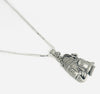 Shiv Ji Trishul Pendant with Box Chain – 925 Sterling Silver