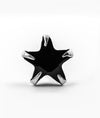 925 Silver Black Star Stud for Men