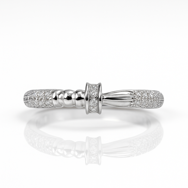 Sparkling Nail Hammer Ring