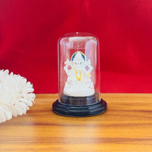 999 Pure Silver Ganesh Idol