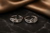 Silver Sleek Zirconia Toe Rings – Minimal Sparkle