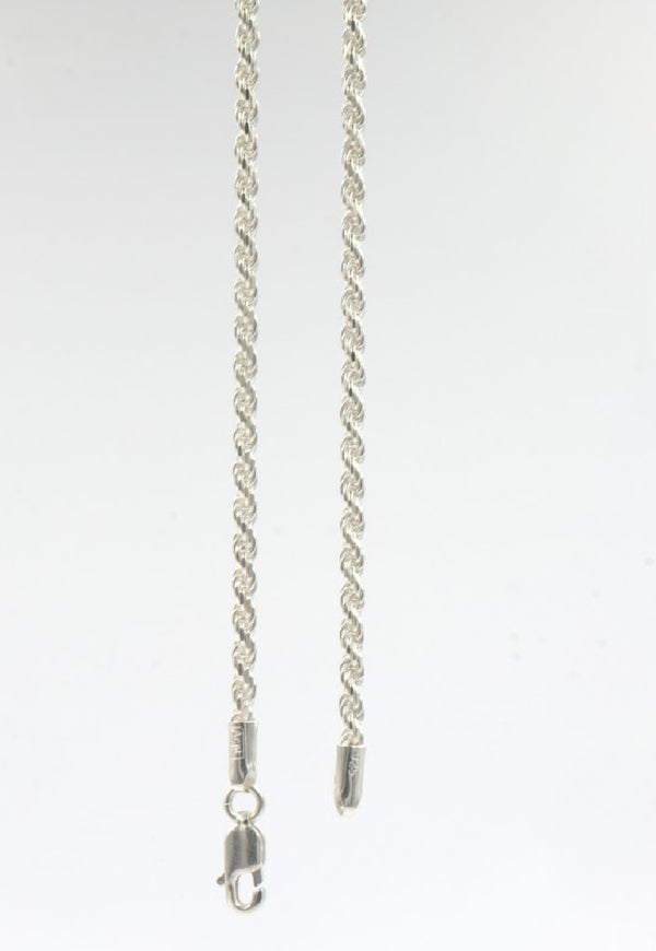 925 Sterling Silver Rope Chain
