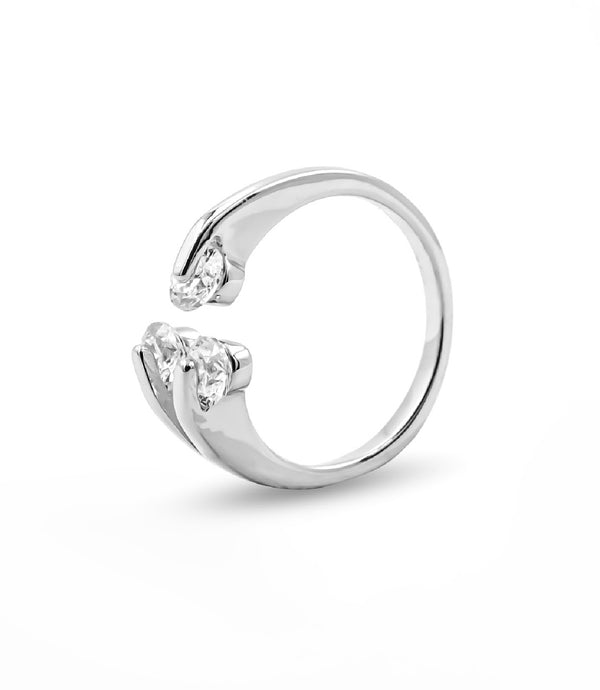 Three Dancing Stone Ring