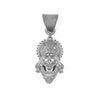 Hanumanji Pendant with Box Chain – 925 Sterling Silver