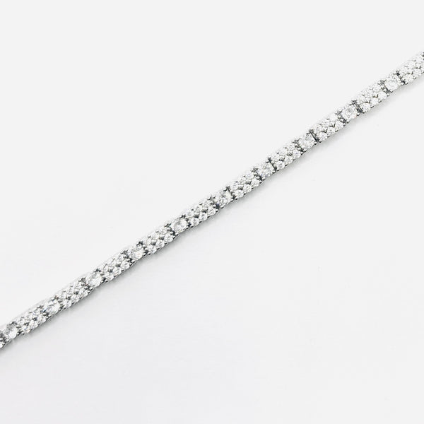 Elegant Tennis Bracelet with Adjustable Fit