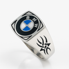 BMW Logo Silver Ring – Bold Drive