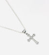 Sacred Cross Pendant with Silver Chain – 925 Sterling Silver Men’s Jewellery