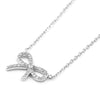 ✨ Sparkle Bow Necklace –A Cute Knot of Elegance| 925 Sterling Silver