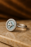Sky Charm MOP Aeroplane Ring