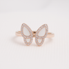 Ethereal Butterfly Wings ring