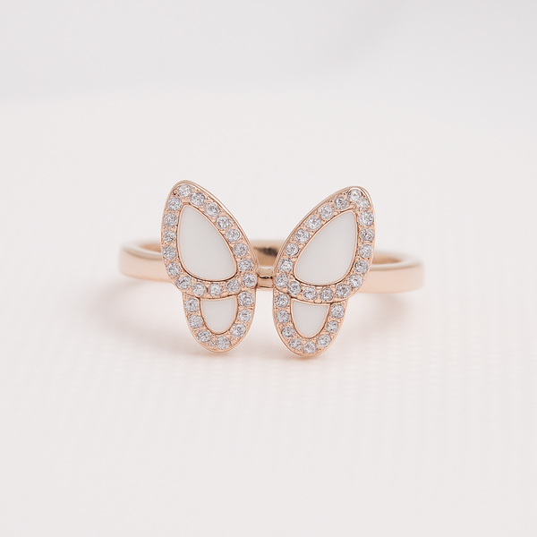 Ethereal Butterfly Wings ring
