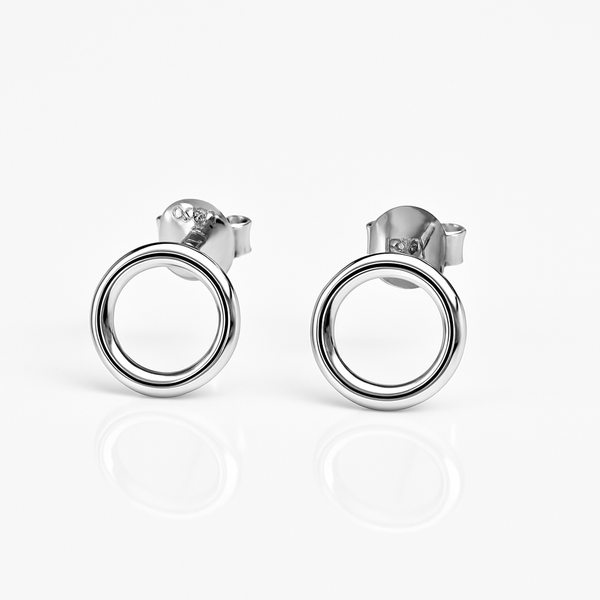 Minimalist Circle Stud