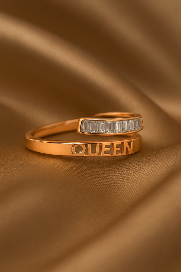 Majesty Baguette Queen Ring