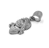 925 Sterling Silver Hanuman Pendant – Matte Oxidized Antique Finish