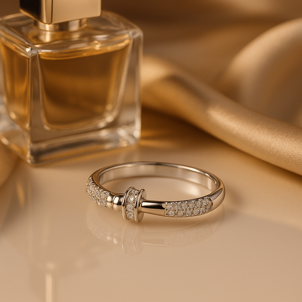 Sparkling Nail Hammer Ring