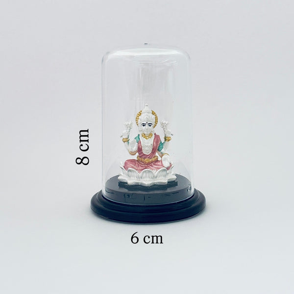 999 Pure Silver Lakshmiji Murti on Lotus