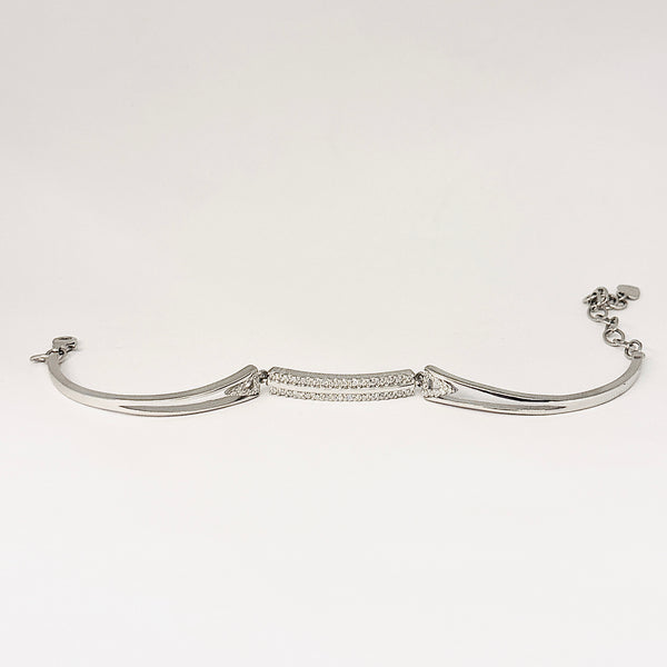 Elegant Three-Piece Kada with Modern Sparkle