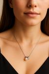 Pearl Glow Necklace | 925 Sterling Silver