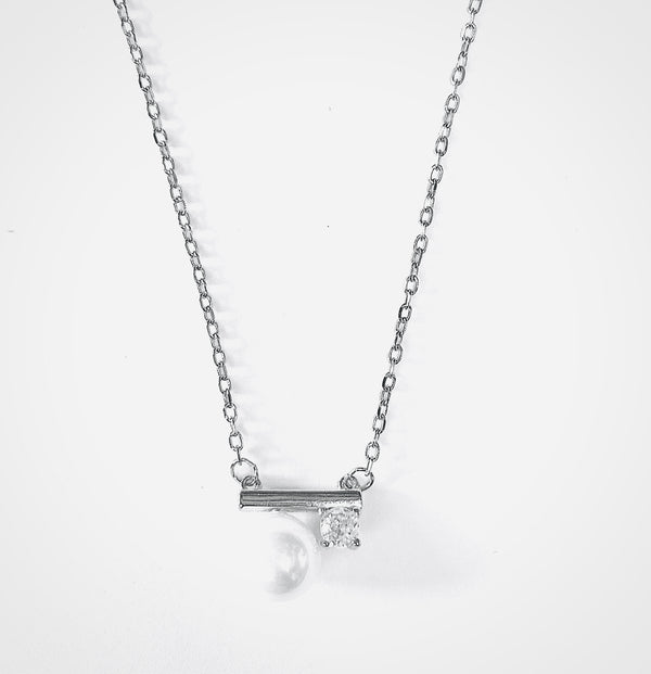 Pearl Glow Necklace | 925 Sterling Silver