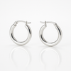 Classic Silver Hoop Earrings
