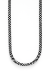 925 Sterling Silver Popcorn Oxidized Chain – Imported
