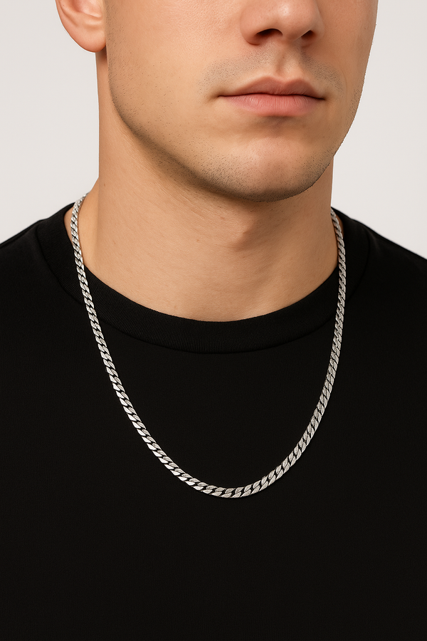 925 Classic Silver Cuban Link Chain