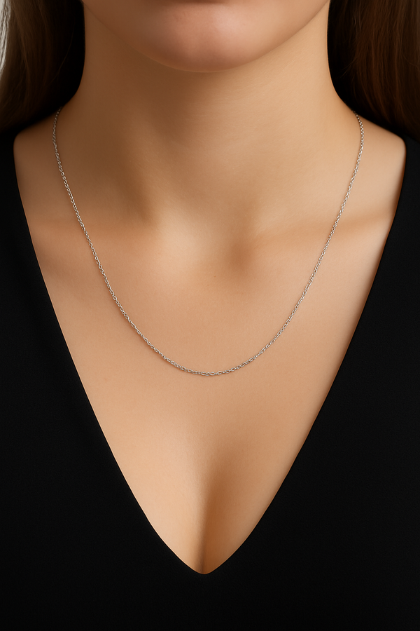 925 Sterling Silver Adjustable Link Chain