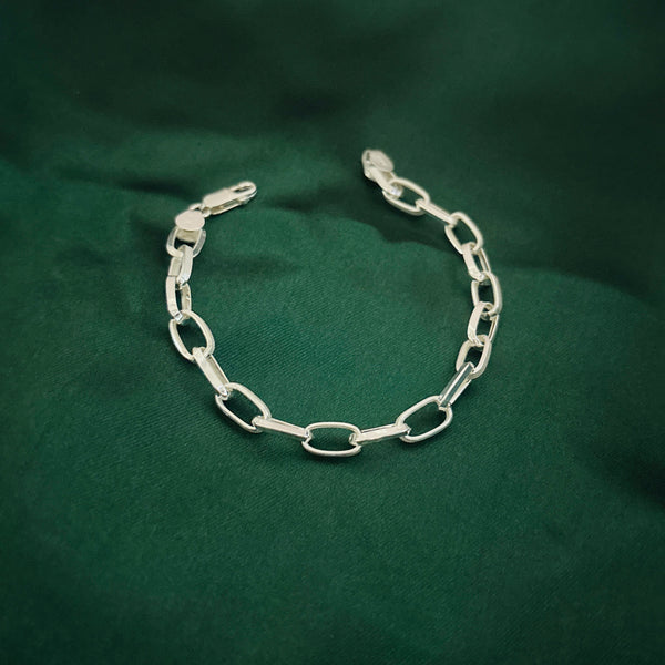 Paperclip Link Gents Bracelet