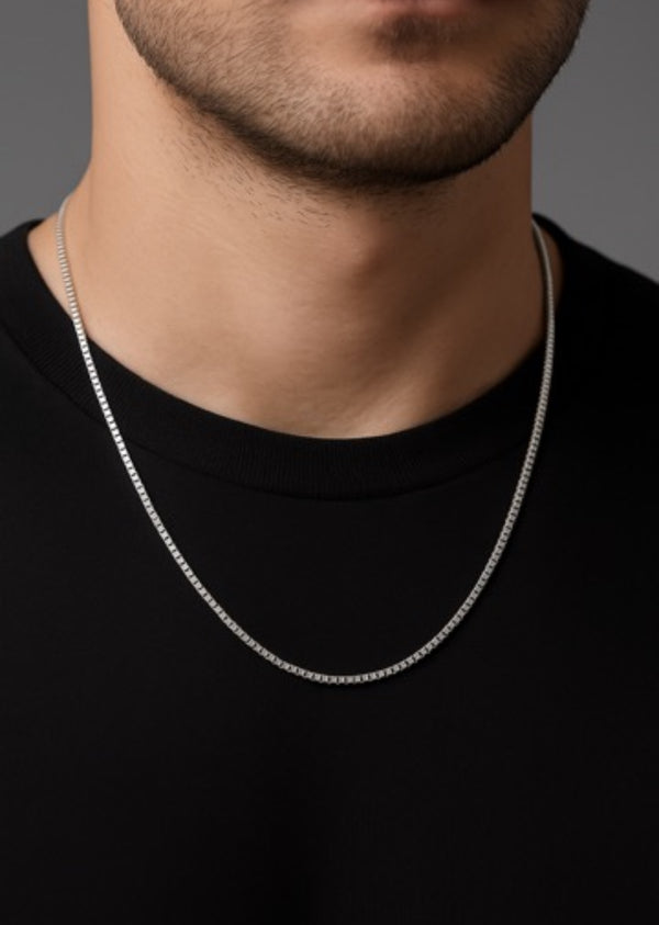 925 Sterling Silver Box Chain