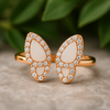 Ethereal Butterfly Wings ring