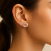 Minimalist Circle Stud