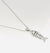 Silver Fishbone Men’s Pendant with Chain – Bold Statement Design