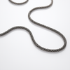 925 Sterling Silver Popcorn Oxidized Chain – Imported