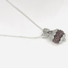 Adiyogi Rudraksha Pendant with Silver Chain – 925 Sterling Silver